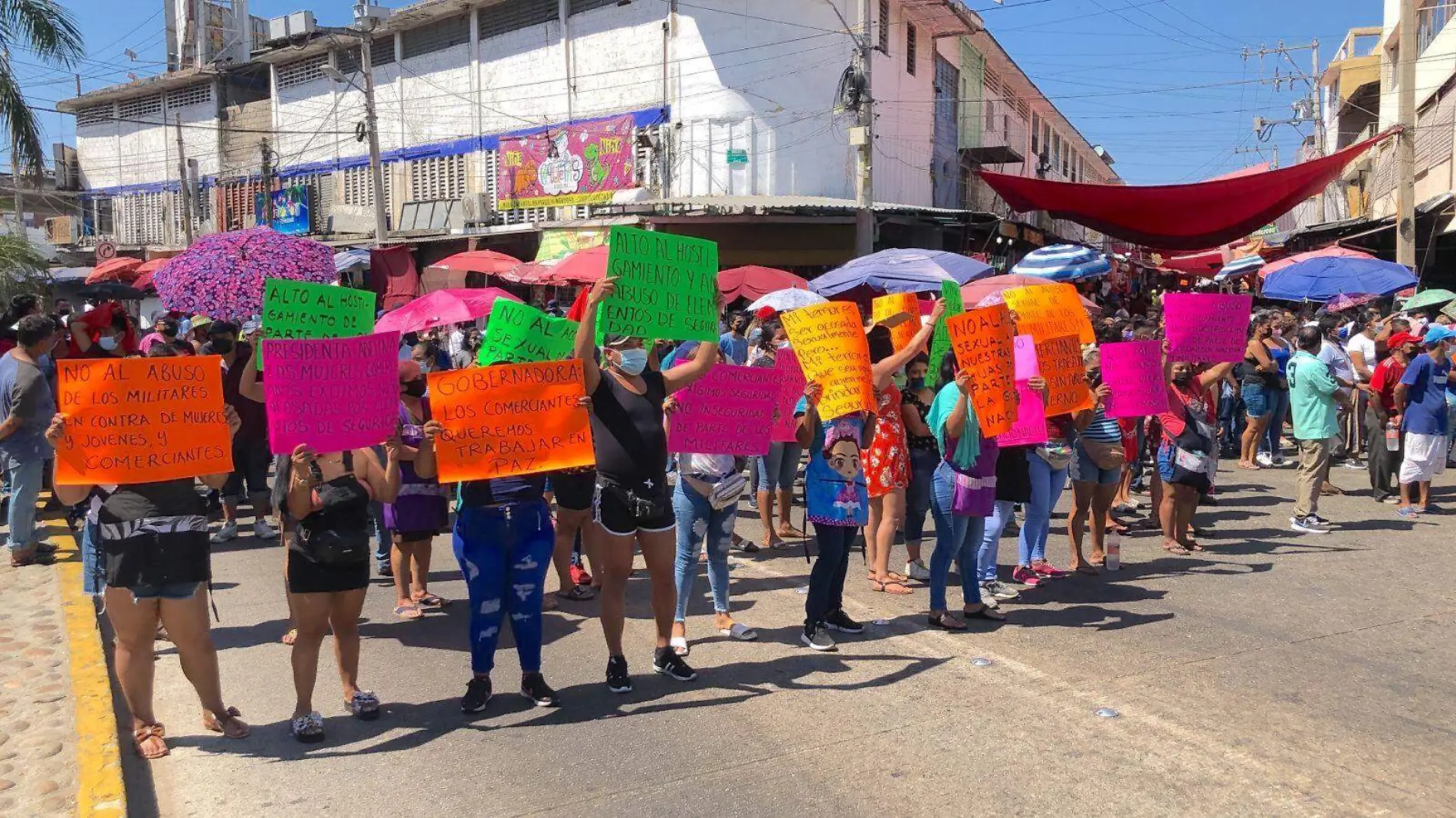 PROTESTA MERCADO